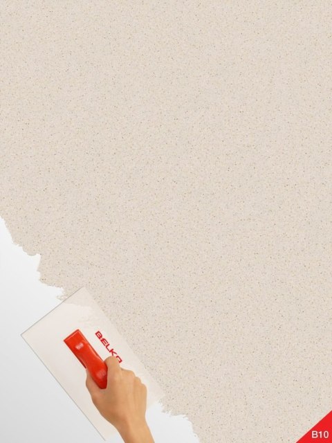 Belka B10 - Tapeta Kremowo Beżowa, Nowoczesna Aranżacja Ścian - 1kg