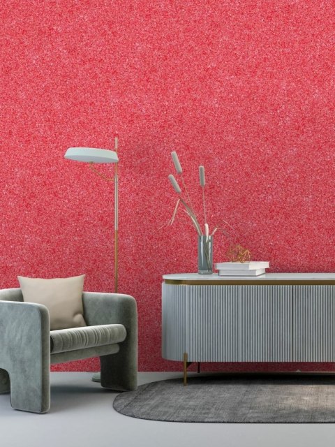 Belka B23 - Tapeta Czerwona Wzorzysta, Nowoczesna Aranżacja Ścian