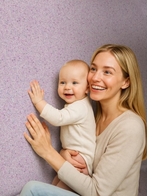 Belka B35 - Tapeta Lawendowa, Nowoczesna Aranżacja Ścian