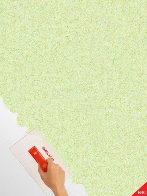 Belka B40 - Tapeta Żółto-Zielona, Nowoczesna Aranżacja Ścian - 3kg