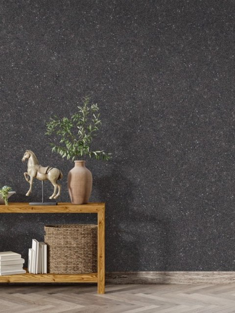 Belka B48 - Tapeta Czarny Złoty, Nowoczesna Aranżacja Ścian