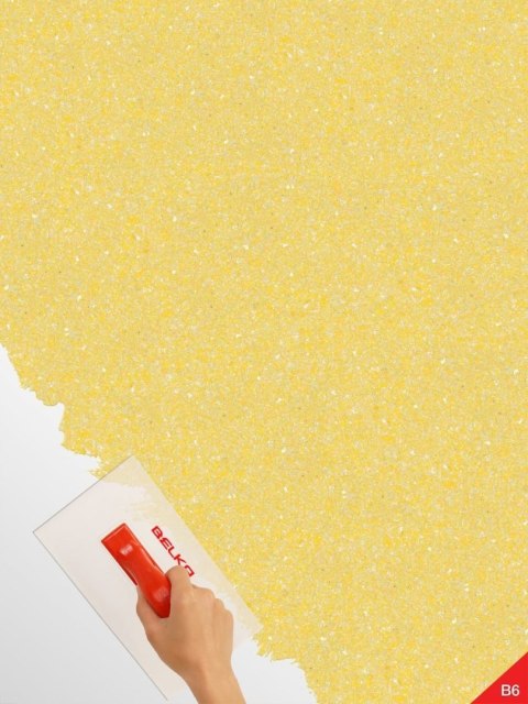 Belka B6 - Tapeta Żółta, Nowoczesna Aranżacja Ścian, opak. 1kg